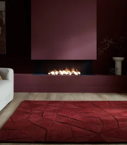 Novatrend Modern puur wollen tapijt SHERD voor woonkamer en slaapkamer