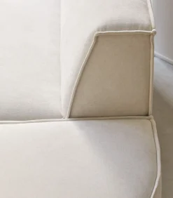 Tikamoon Modulaire loungefauteuil Dario in beige stof