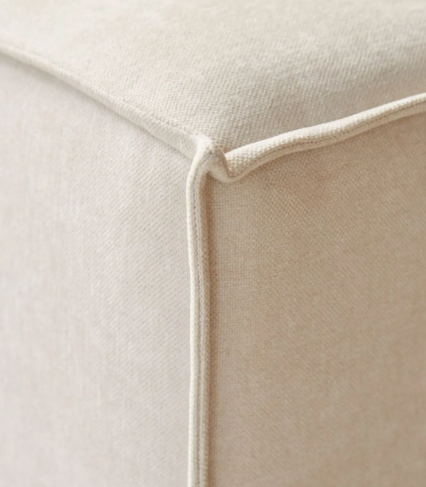 Outlet Modulaire loungestoel Dario in beige stof Zetels