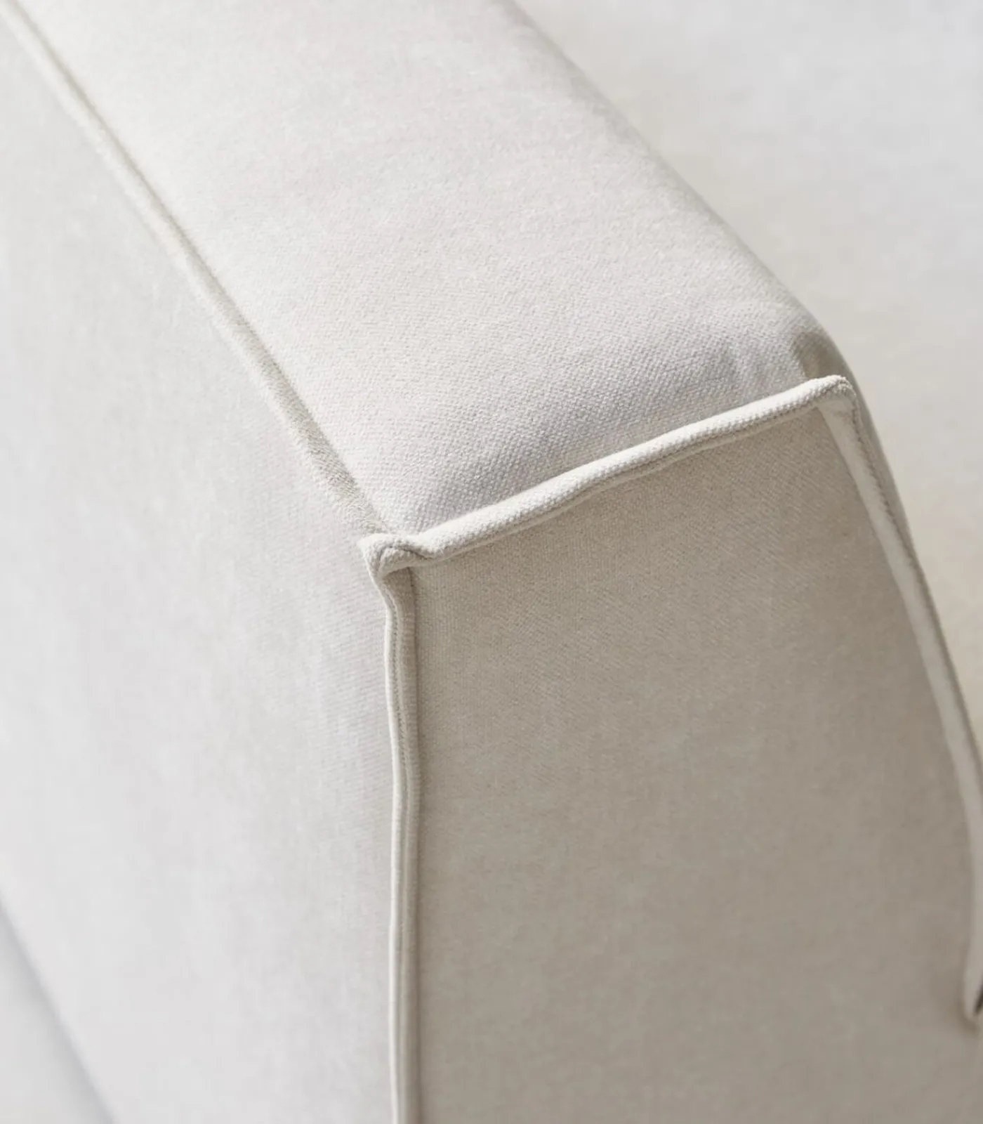 Outlet Modulaire loungestoel Dario in beige stof Zetels