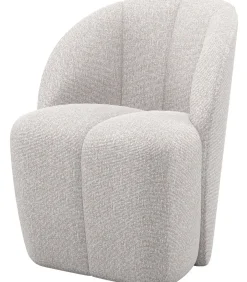 Online Mojo Draaifauteuil - Bouclé - Ecru Melange - 75x68x77 Zetels