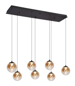 Best Monza 7 - Hanglamp - Zwart Hanglampen