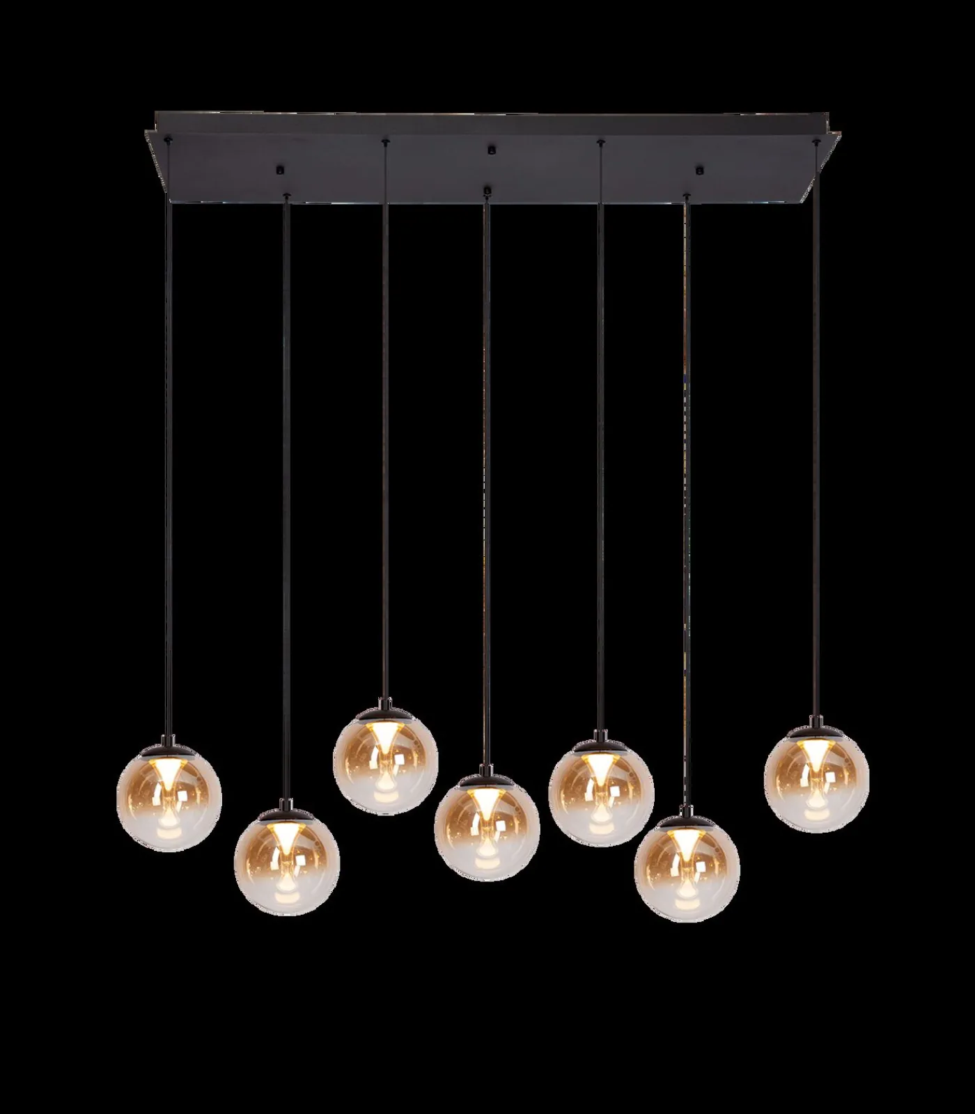 Best Monza 7 - Hanglamp - Zwart Hanglampen