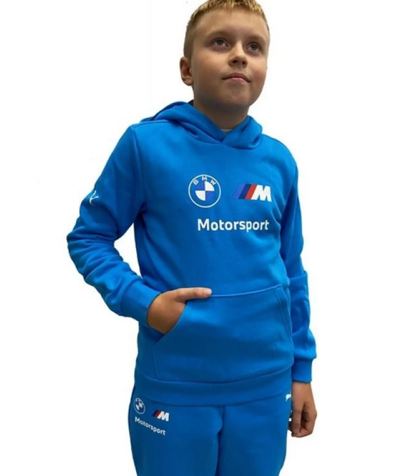 Best MOTORSPORT - Trui met kap - Blauw Kinderen Truien & Vesten