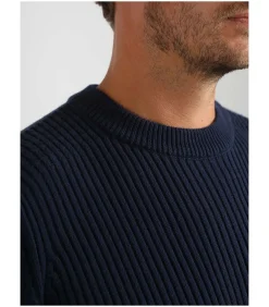 Hot Mou Trui Navy Heren Truien & Cardigans