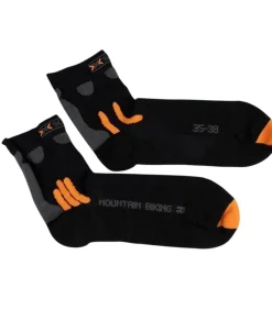 DAMES X-Socks MOUNTAIN BIKE - Sokken - Zwart