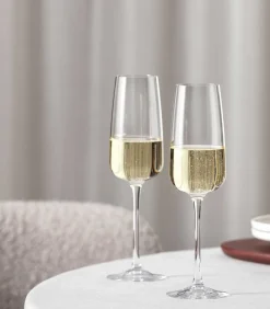 Hot Mousserende wijn/ chamapgneglas, Set4dlg Afina Glazen & Karaffen