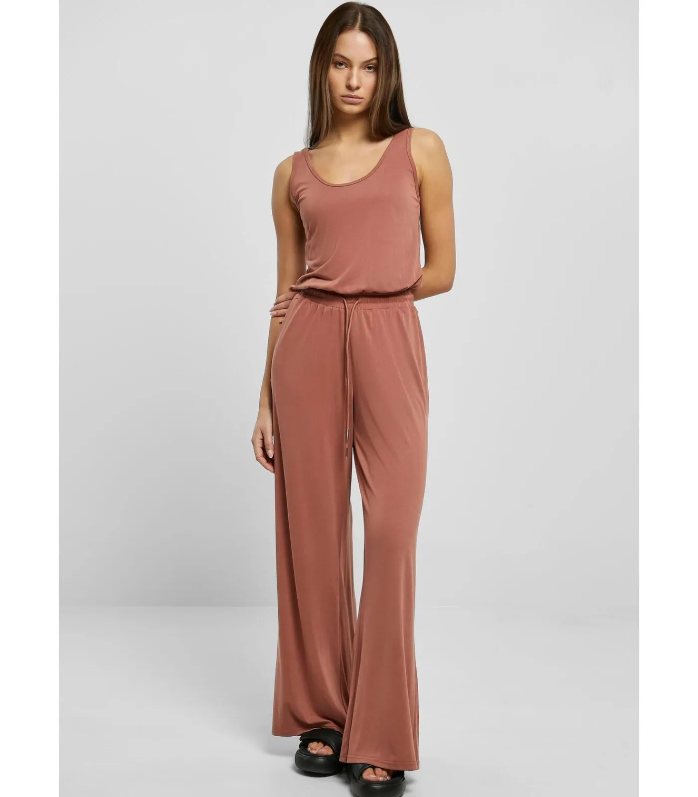 Online Mouwloze jumpsuit modal grote maten vrouwen DAMES Jumpsuits