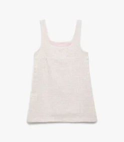 Online Mouwloze Meisjes Jurk met Knopdetail Kinderen Kleedjes