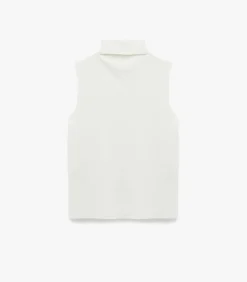 DAMES Koton Mouwloze Top Coltrui Ecru
