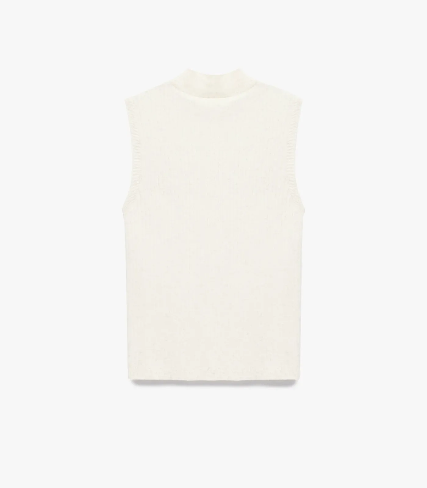 Clearance Mouwloze Trui Met Schittering En Hoge Kraag DAMES T-Shirts & Tops