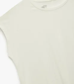 Outlet Mouwloze T-shirt Ronde Hals Modal DAMES T-Shirts & Tops