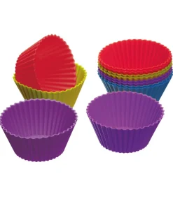 Colourworks Muffinvormen Siliconen ø 7 cm - 12 stuks