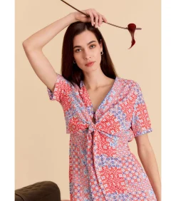 Best jumpsuit met strik en korte mouwen DAMES Jumpsuits