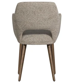 Murat Eetkamerstoelen Houten Bruine Poot - Naturel - Set van 6 Stoelen