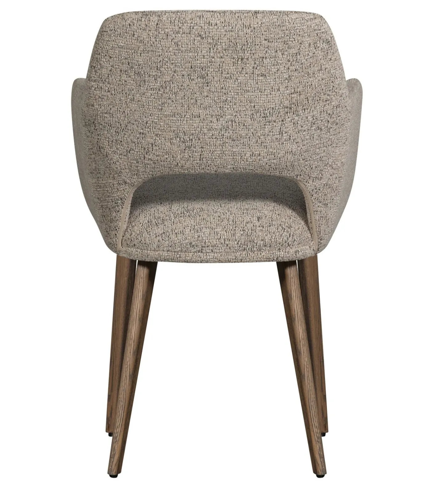 Murat Eetkamerstoelen Houten Bruine Poot - Naturel - Set van 6 Stoelen