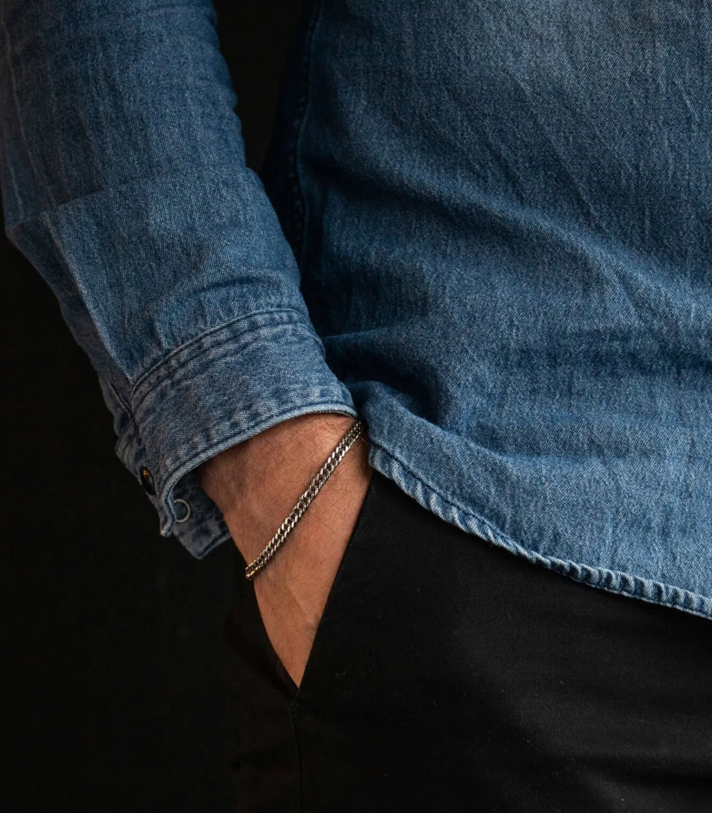 Sale My Chains Armband Zilver JUMB01330JWSTS Heren Armbanden