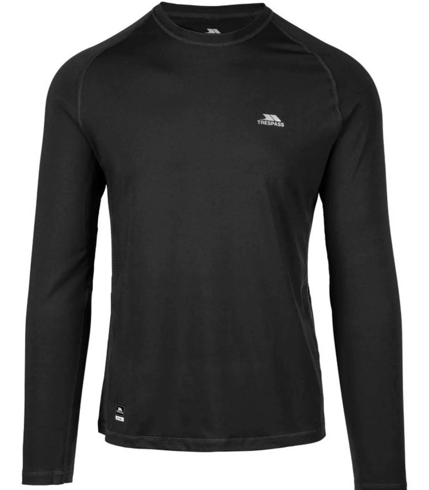 New NATE - Vest - Zwart Heren Thermisch Ondergoed