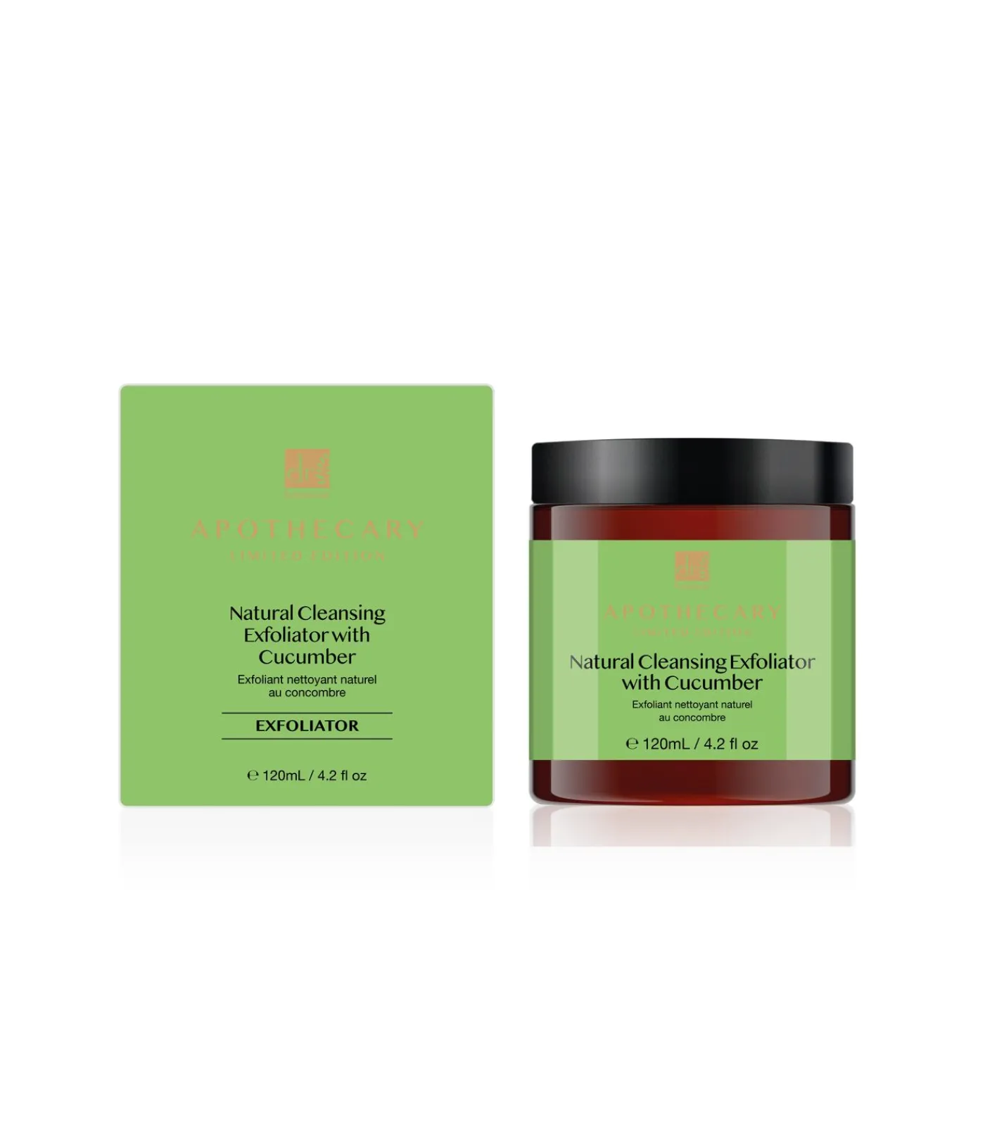 Dr Botanicals Natuurlijke Reinigende Scrub met Komkommer 120ml