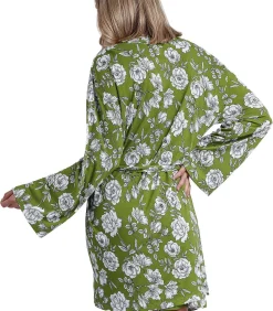 DAMES ADMAS Navy Flowers negligé