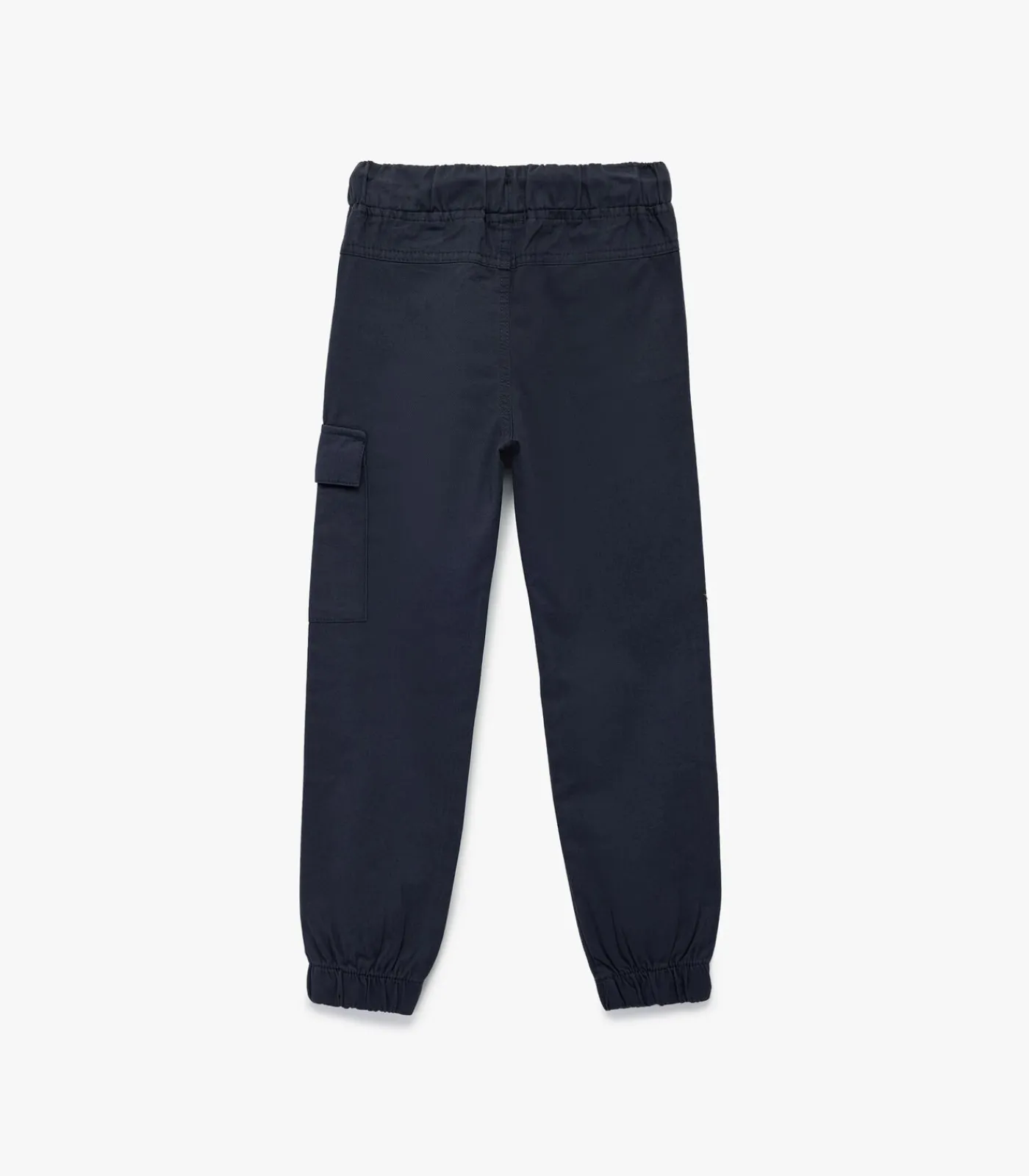 New Navy Jongens Katoenen Cargo Broek Met Trekkoord Kinderen Shorts & Broeken