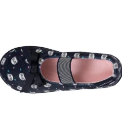 Kinderen ISOTONER Navy panda pantoffels voor kinderen
