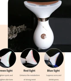 Erth Skin London Neck & Kauwslang Definiënt LED anti-verouderings systeem (wit)