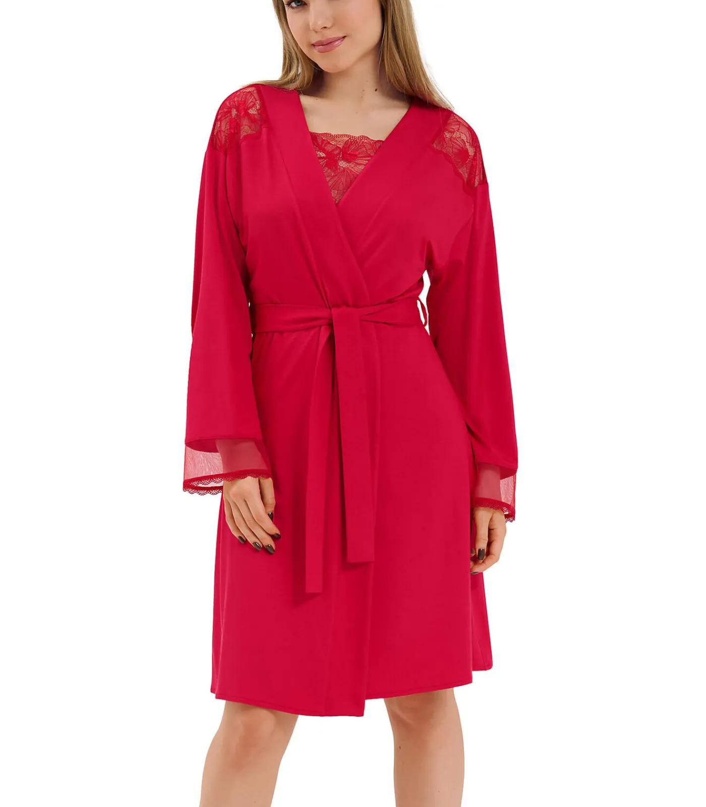 Sale Negligé met lange mouwen Sympathy DAMES Badjassen