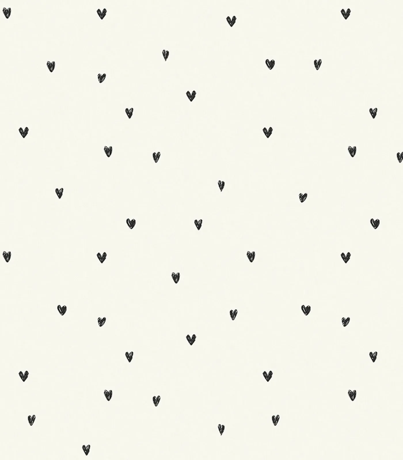 Next - Vliesbehang - Ditsy Heart Black & White - 1000x52
