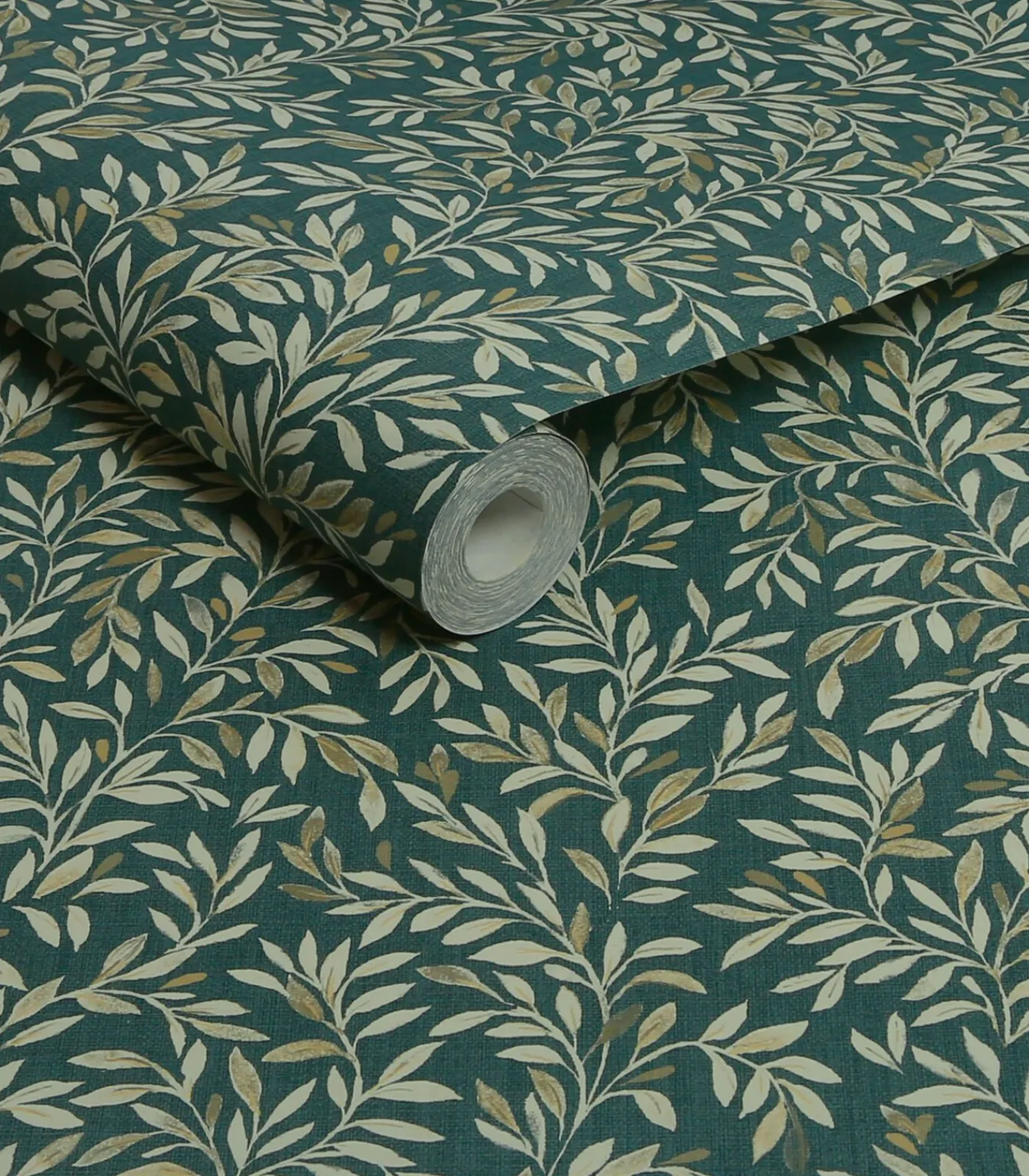 Next - Vliesbehang - Ditsy Leaf Emerald - 1000x52