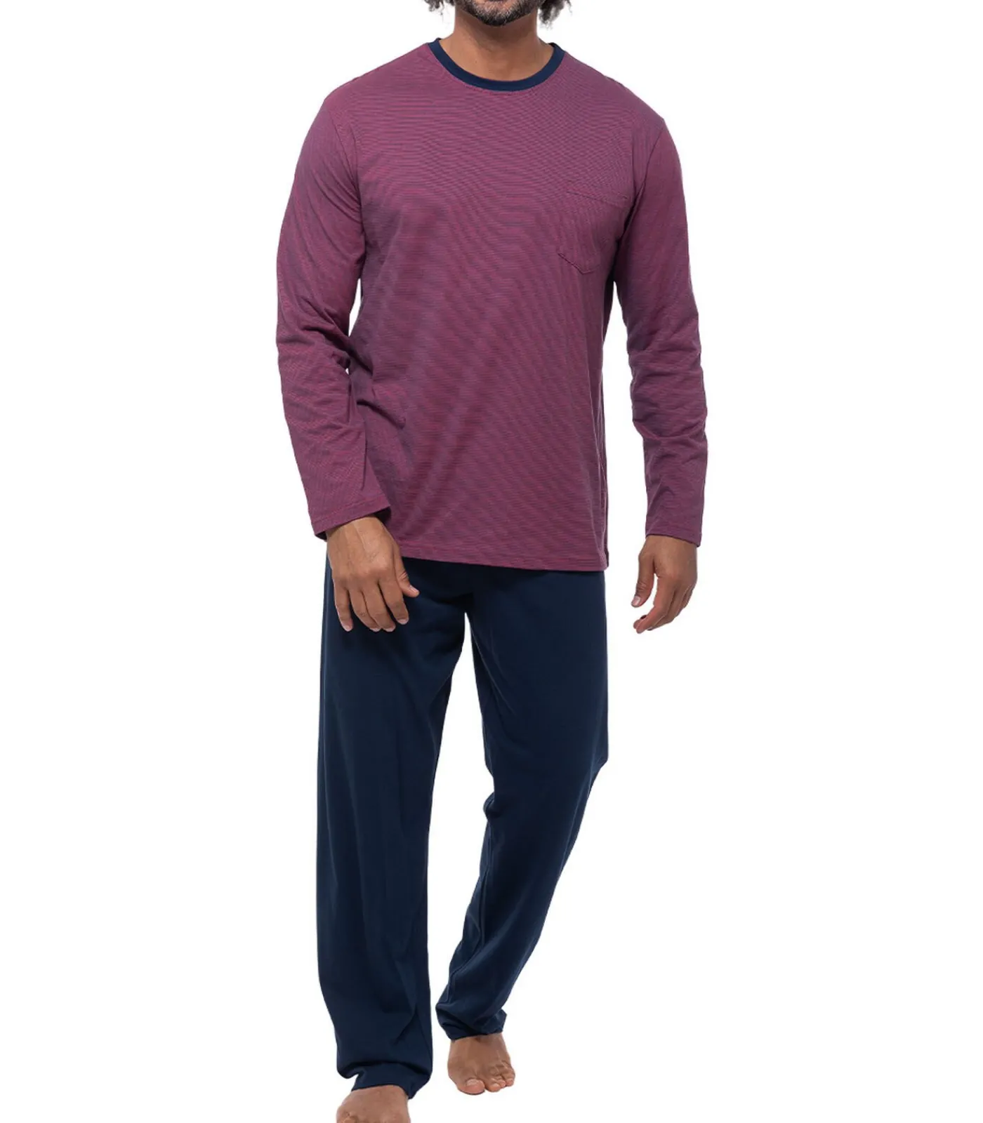 Sale Night & Home Cotton - pyjama Heren Pyjama's