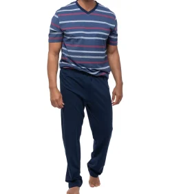 Heren Ammann Night & Home Cotton - pyjama