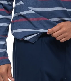 Heren Ammann Night & Home Cotton - pyjama