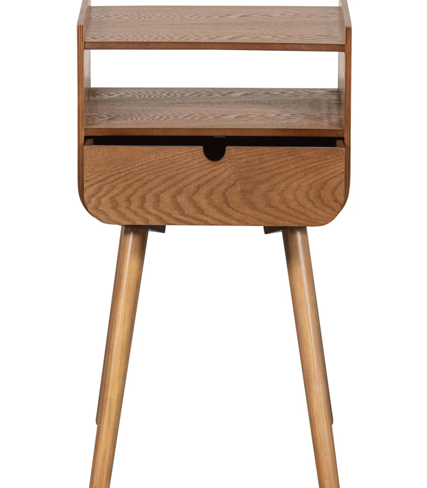 WOOOD Nils Nachtkastje/Bijzettafel - Hout - Naturel - 54x36x30