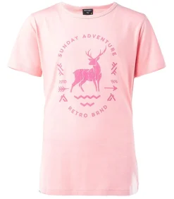 Outlet NINA - T-shirt - Oud Roze Kinderen Tops