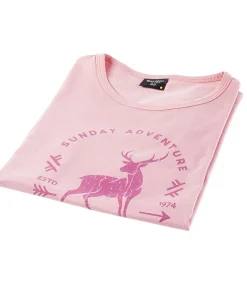 Outlet NINA - T-shirt - Oud Roze Kinderen Tops