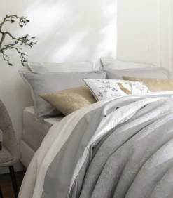 Nobel - Effen laken in biologisch katoen satijn 270x300 cm Lakens