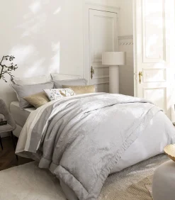 Nobel - Effen laken in biologisch katoen satijn 270x300 cm Lakens