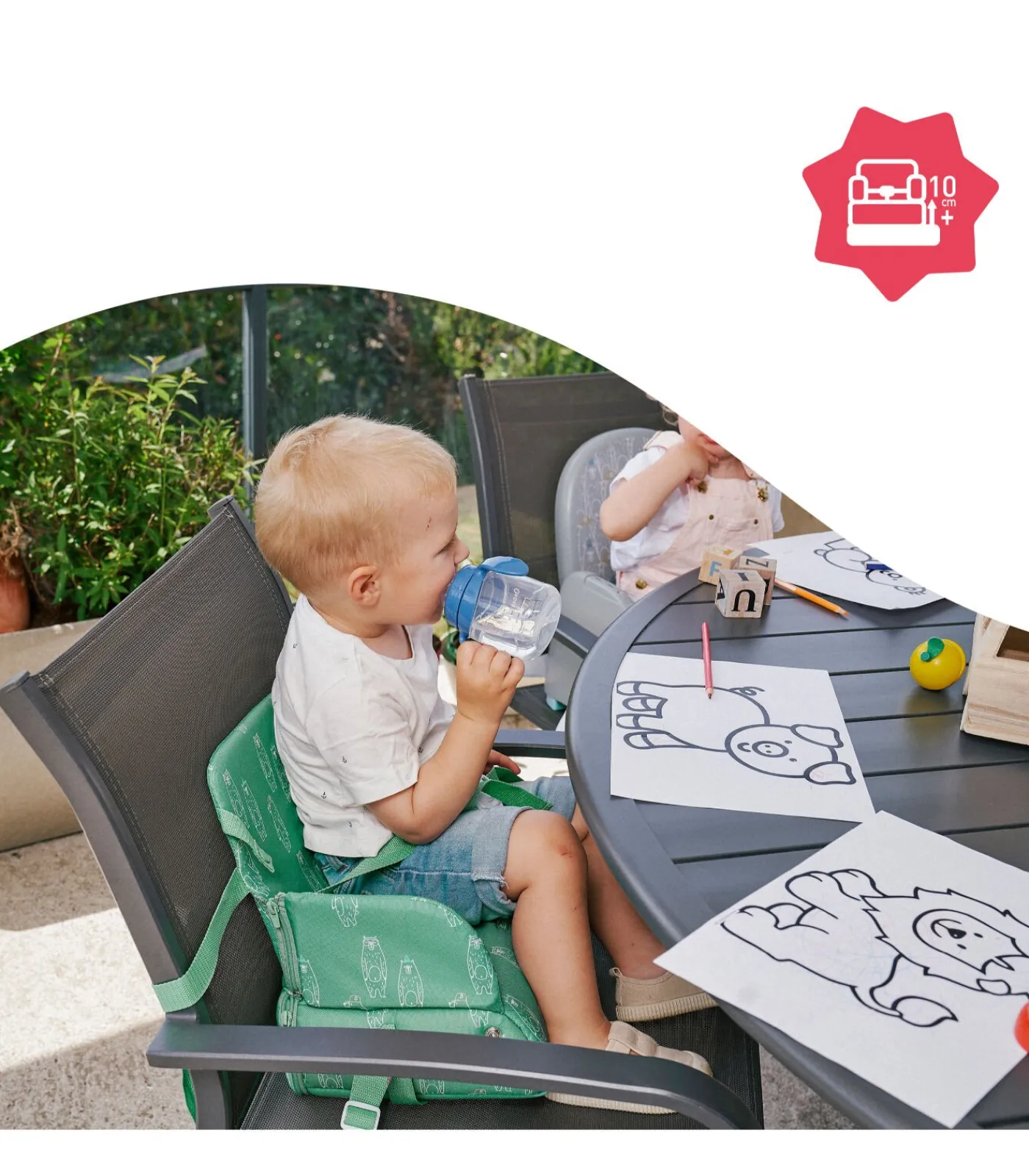 Kinderen BADABULLE Nomad stoelverhoger