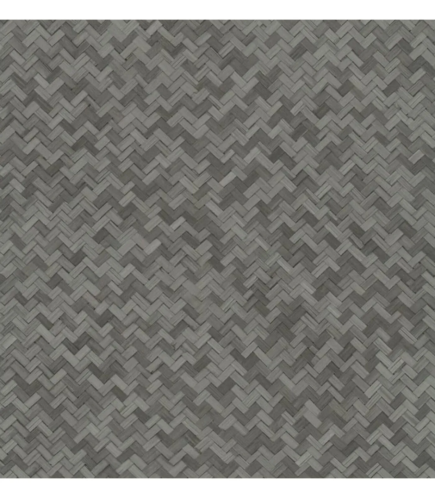 Behang Botanica Rattan Wickerwork zwart en grijs Decoratie