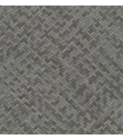 Behang Botanica Rattan Wickerwork zwart en grijs Decoratie