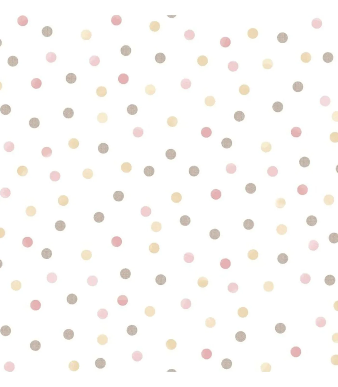 Noordwand Behang Mondo baby Confetti Dots roze/wit/bruin