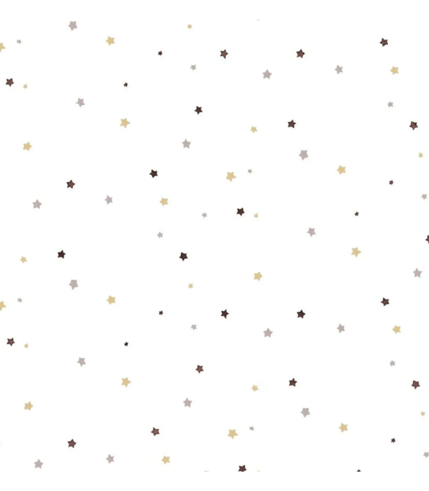 Noordwand Behang Mondo baby Little Stars beige en wit