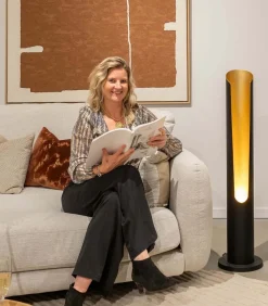 New NORI - Vloerlamp - Zwart Vloerlampen