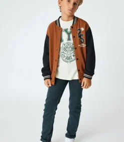 Best Normaal Drukknoop gedetailleerd Jasje Kinderen Jassen