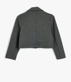 Clearance Normaal Met knoppen Jasje Kinderen Jassen