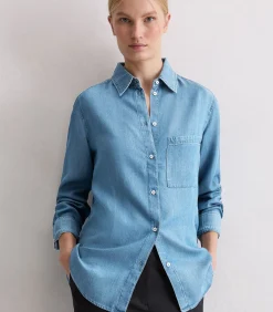 DAMES Marc O'Polo Normale spijkerblouse