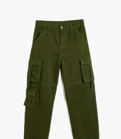 Kinderen Koton Normale taille Brede pijpen Jeansbroek