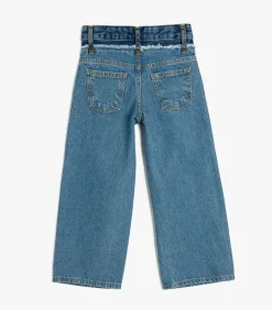 Online Normale taille Brede pijpen Jeansbroek Kinderen Jeans