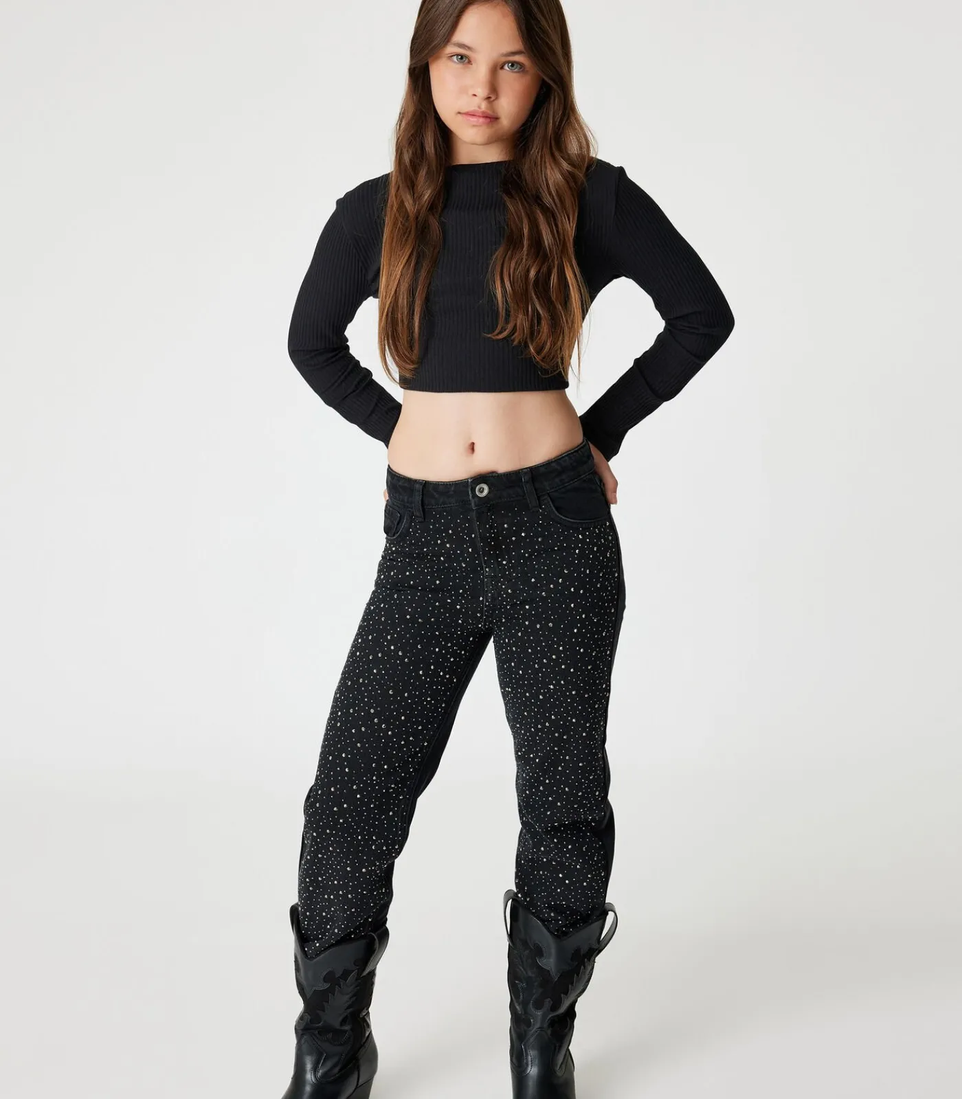 Kinderen Koton Normale taille Mama Jeansbroek